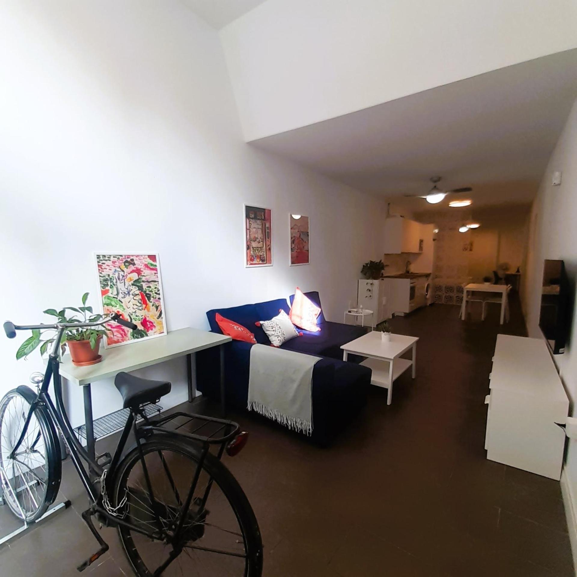 La Caramba Amplio Apartamento En La Playa Malaga Bagian luar foto