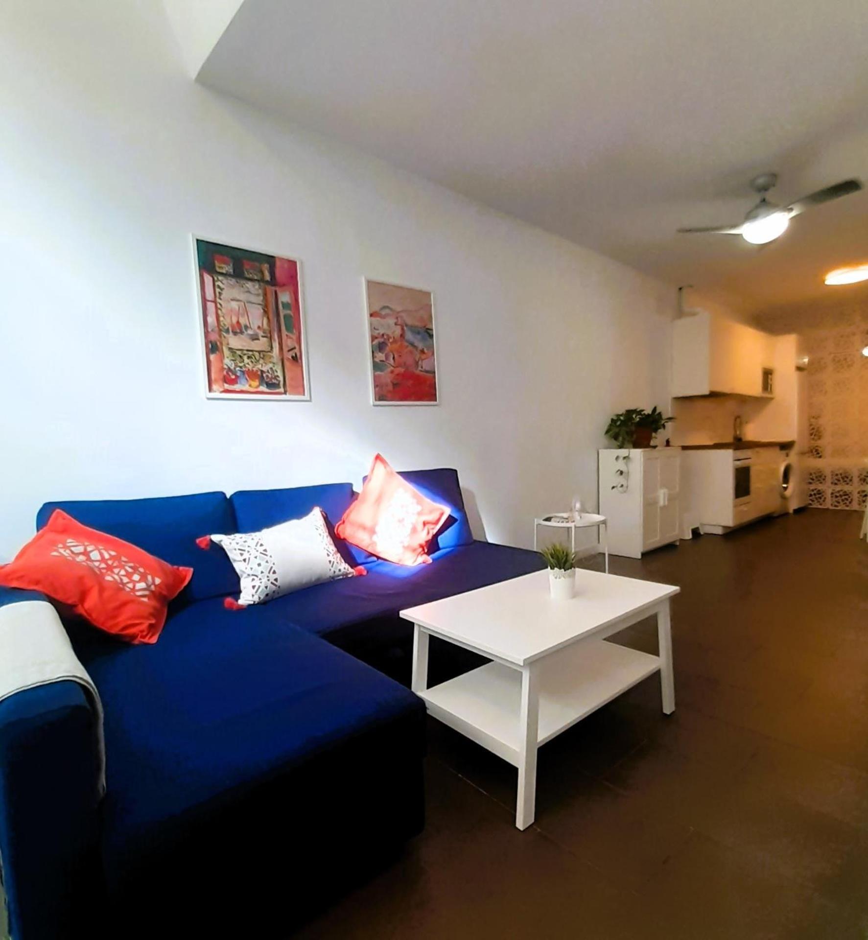 La Caramba Amplio Apartamento En La Playa Malaga Bagian luar foto